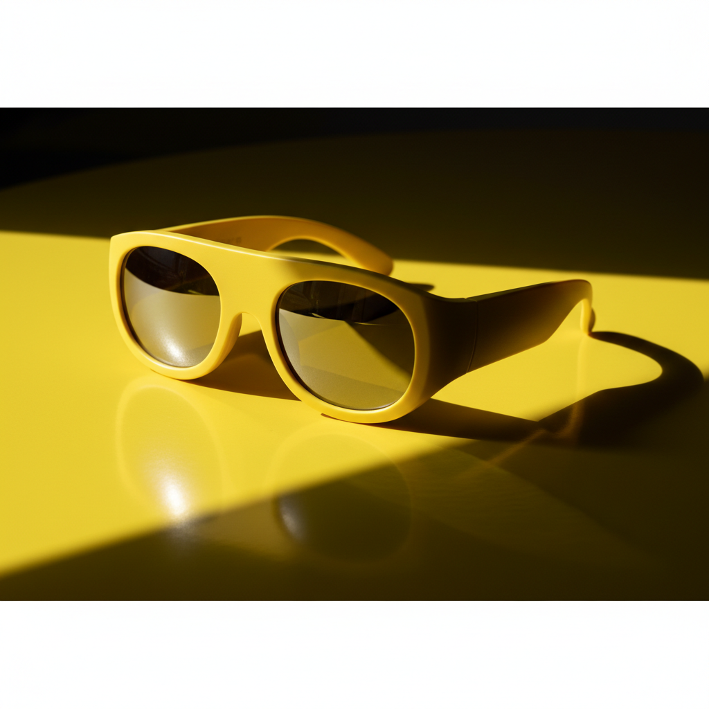 Close-up of Snap Spectacles with a futuristic design